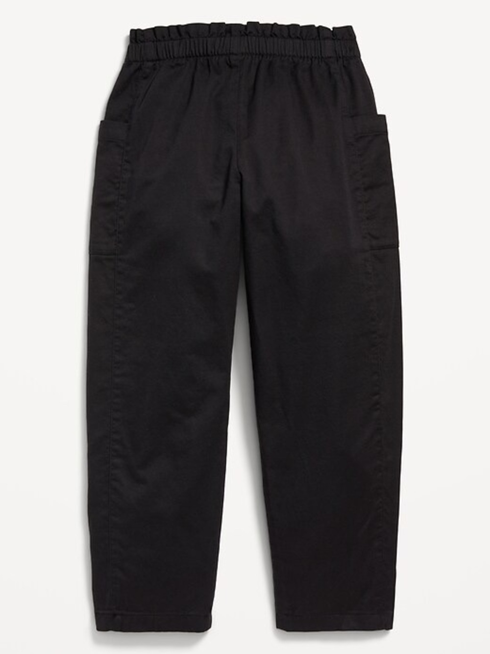 Old Navy Black Kids Cargo Pants with Elastic Waist